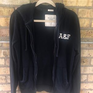 Abercrombie & Fitch classic navy hoodie